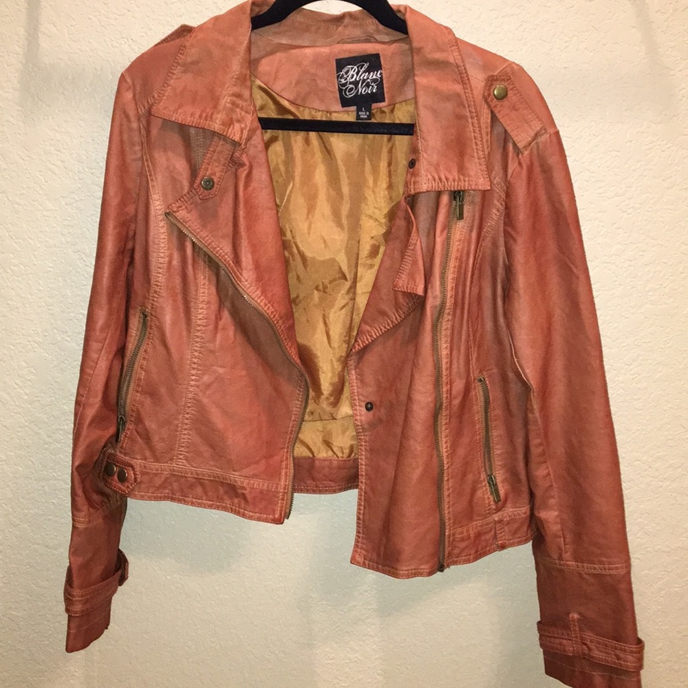 vegan brown jacket!